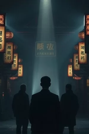 《极地守望者》竖版封面：极夜冰原上的观测站