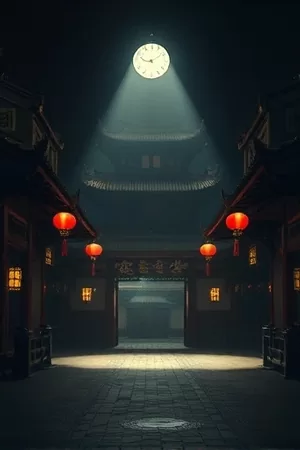 《旧城放映员》竖版封面：老放映机与胶片光束