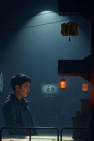 《潮汐信笺》竖版封面：海边信箱与翻涌浪花